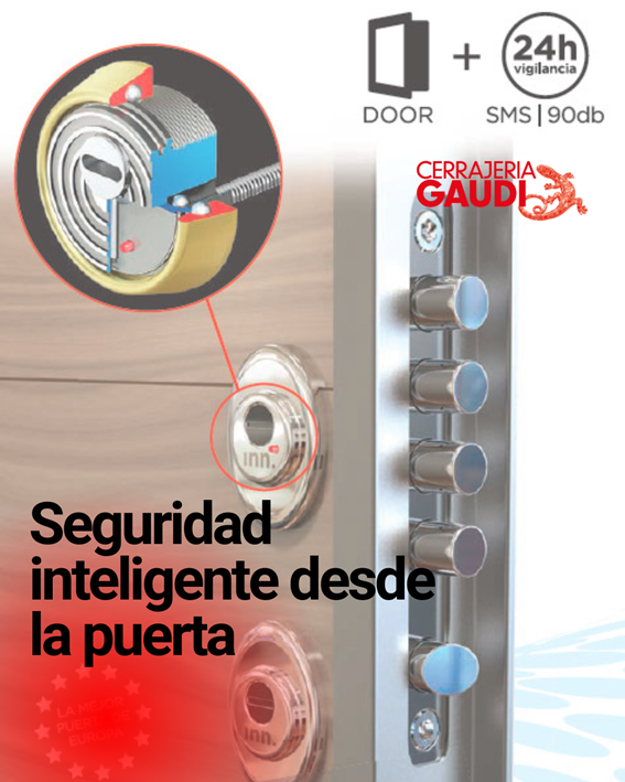 seguridad inteligente puerta